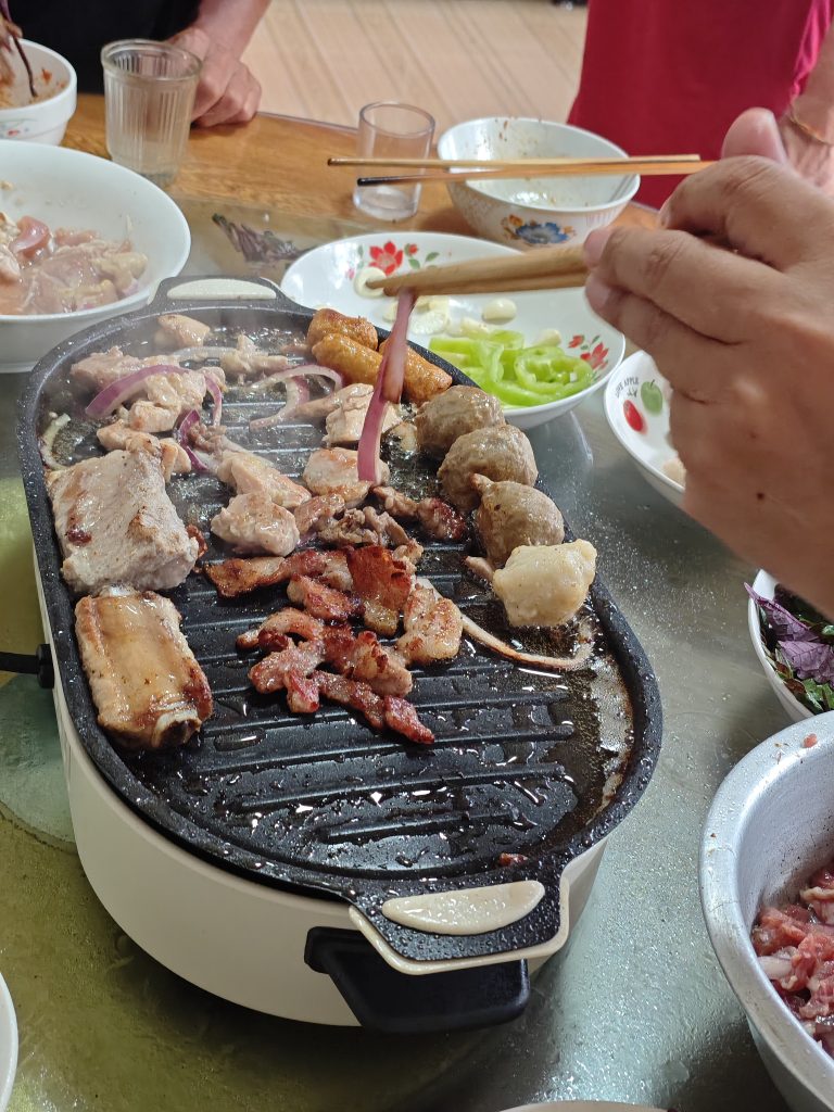 庭院烧烤