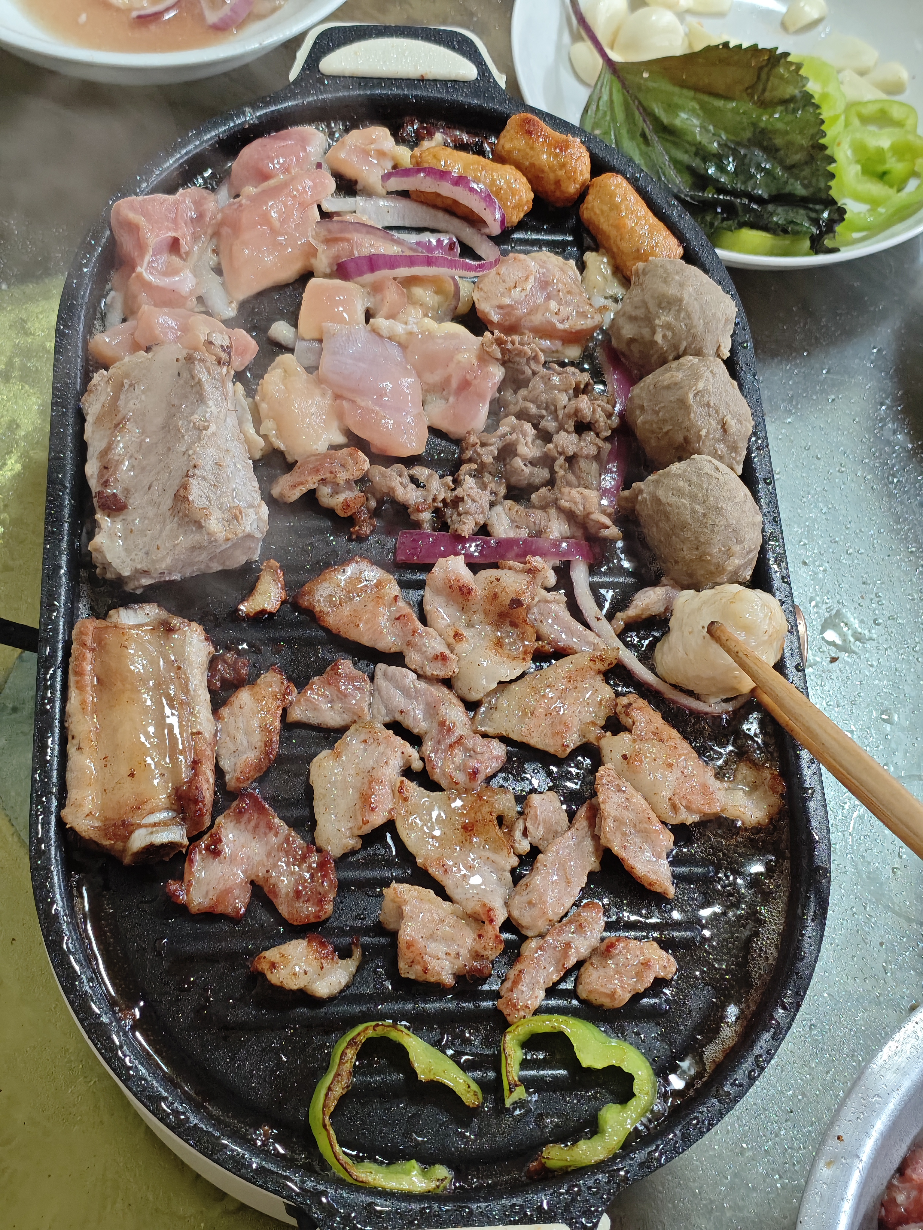 庭院烧烤