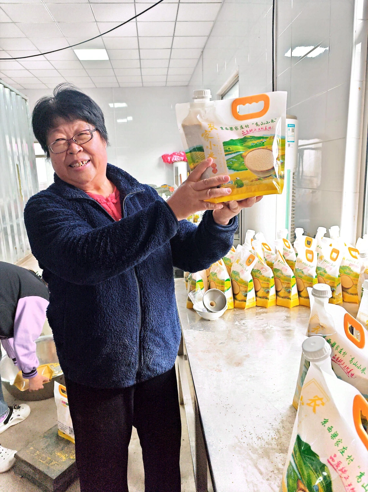 百花山畔小镇高山谷子(小米)